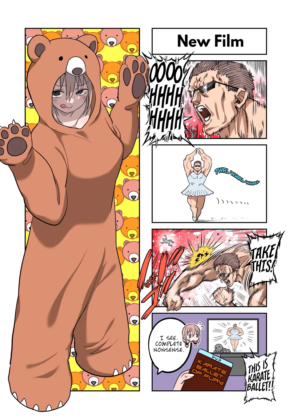 Danberu nan kiro moteru? Chapter 162 page 21 - Chapter 162: Bear Crawl