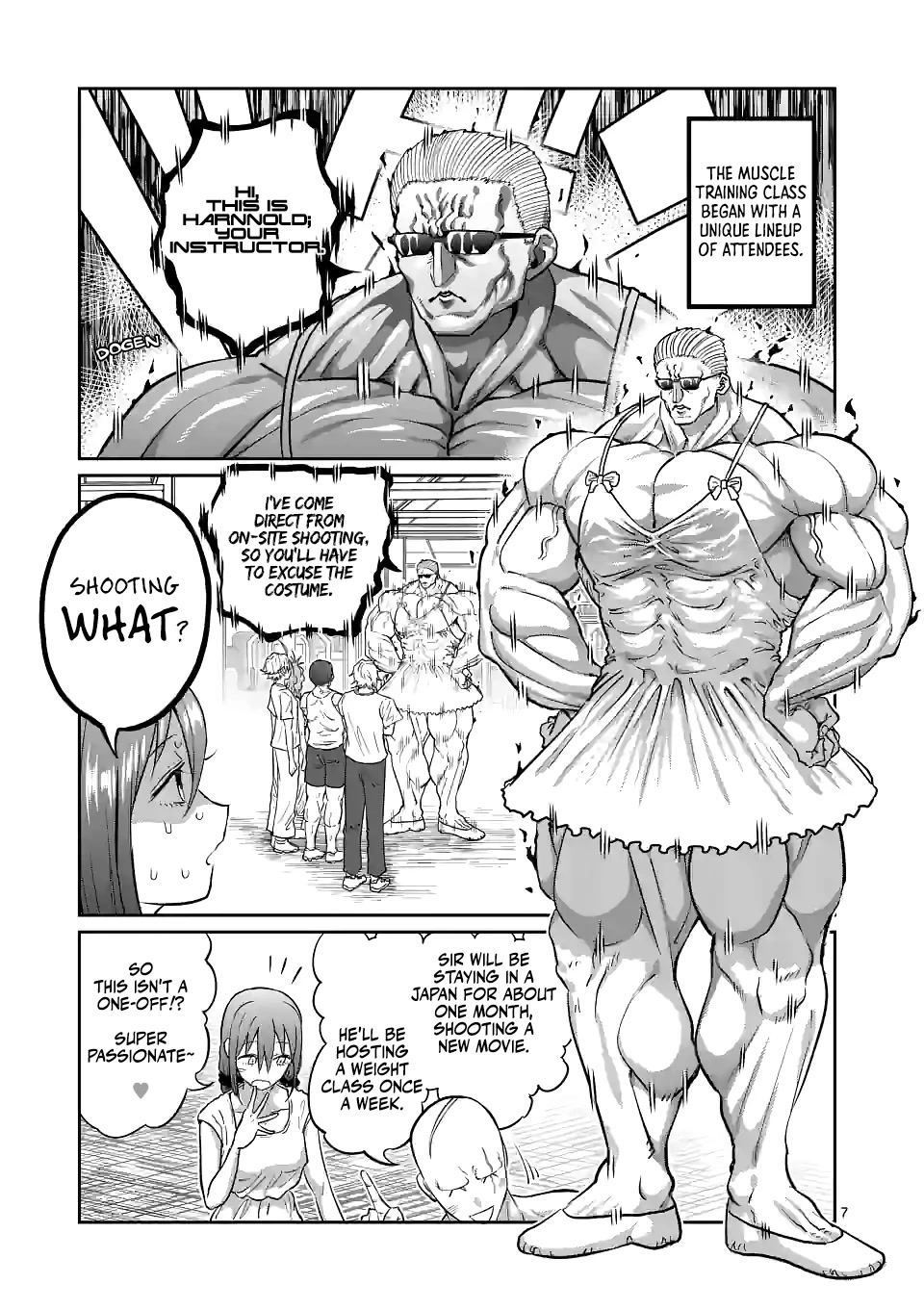 Danberu nan kiro moteru? Chapter 162 page 8 - Chapter 162: Bear Crawl
