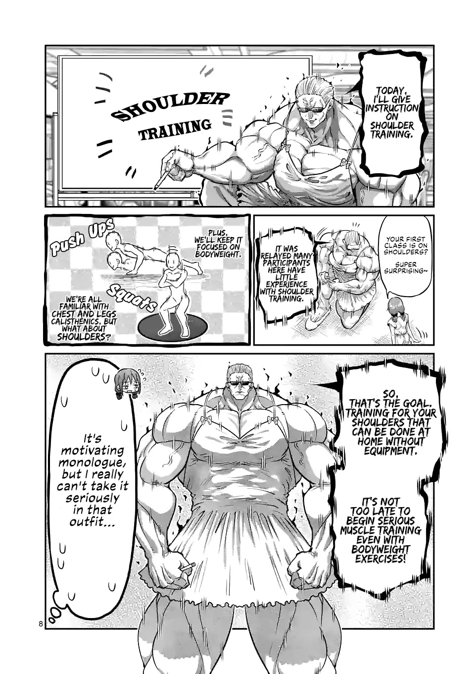 Danberu nan kiro moteru? Chapter 162 page 9 - Chapter 162: Bear Crawl