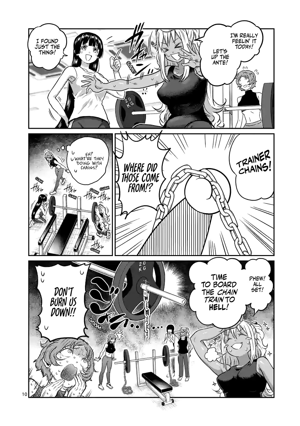 Danberu nan kiro moteru? Chapter 163 page 11 - Chapter 163: Training Chains