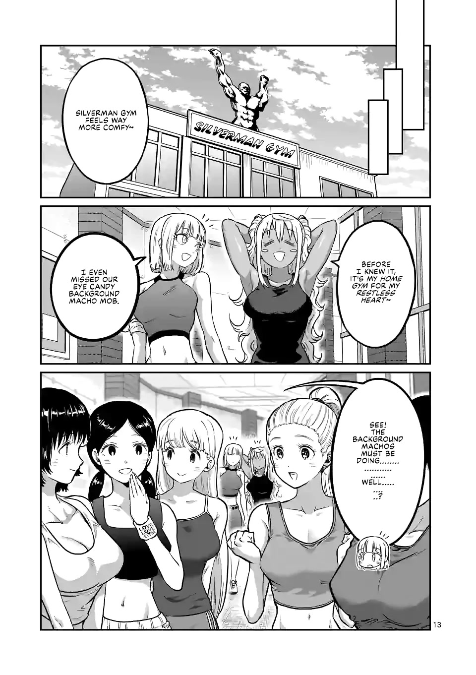 Danberu nan kiro moteru? Chapter 165 page 14 - Chapter 165: Dumbbell Flyes