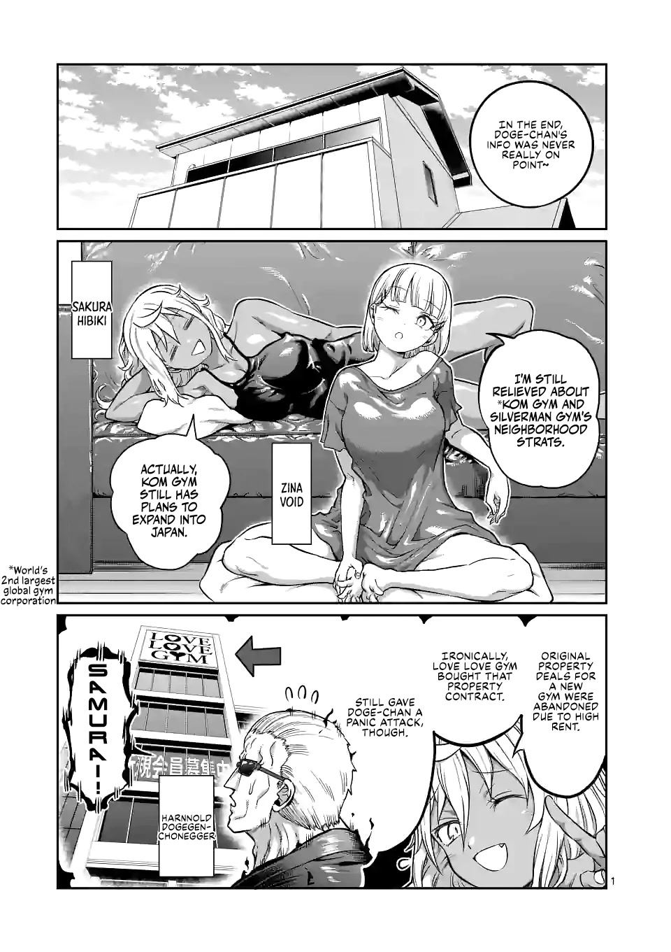 Danberu nan kiro moteru? Chapter 165 page 2 - Chapter 165: Dumbbell Flyes