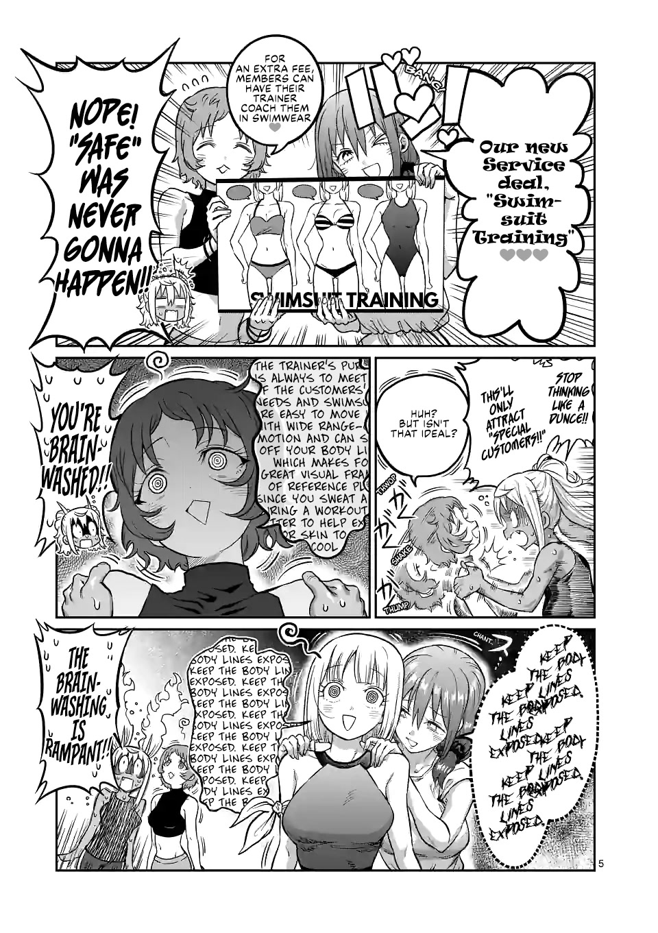 Danberu nan kiro moteru? Chapter 165 page 6 - Chapter 165: Dumbbell Flyes