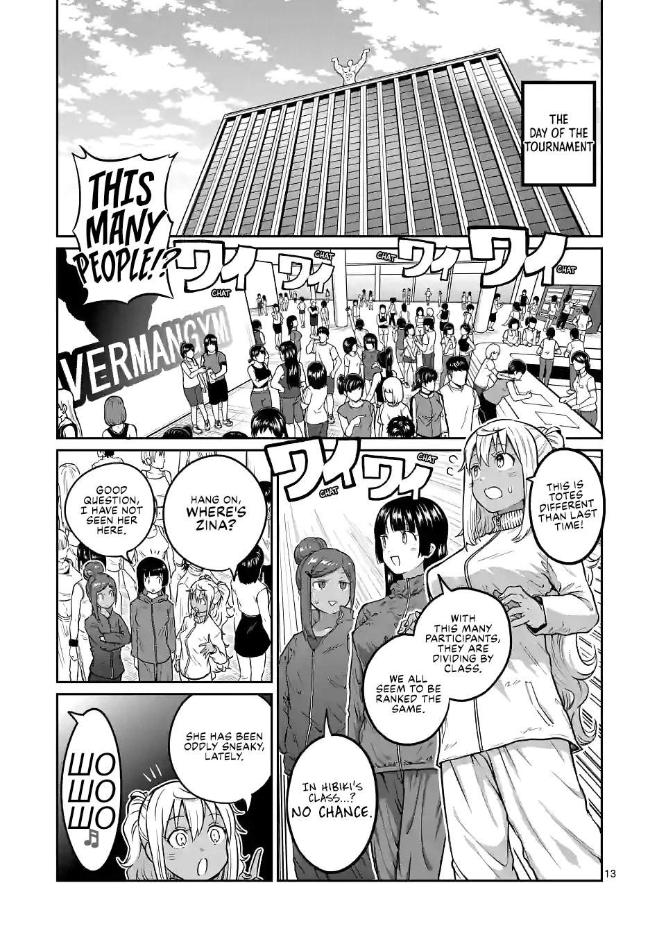 Danberu nan kiro moteru? Chapter 166 page 14 - Chapter 166: Preacher Curls