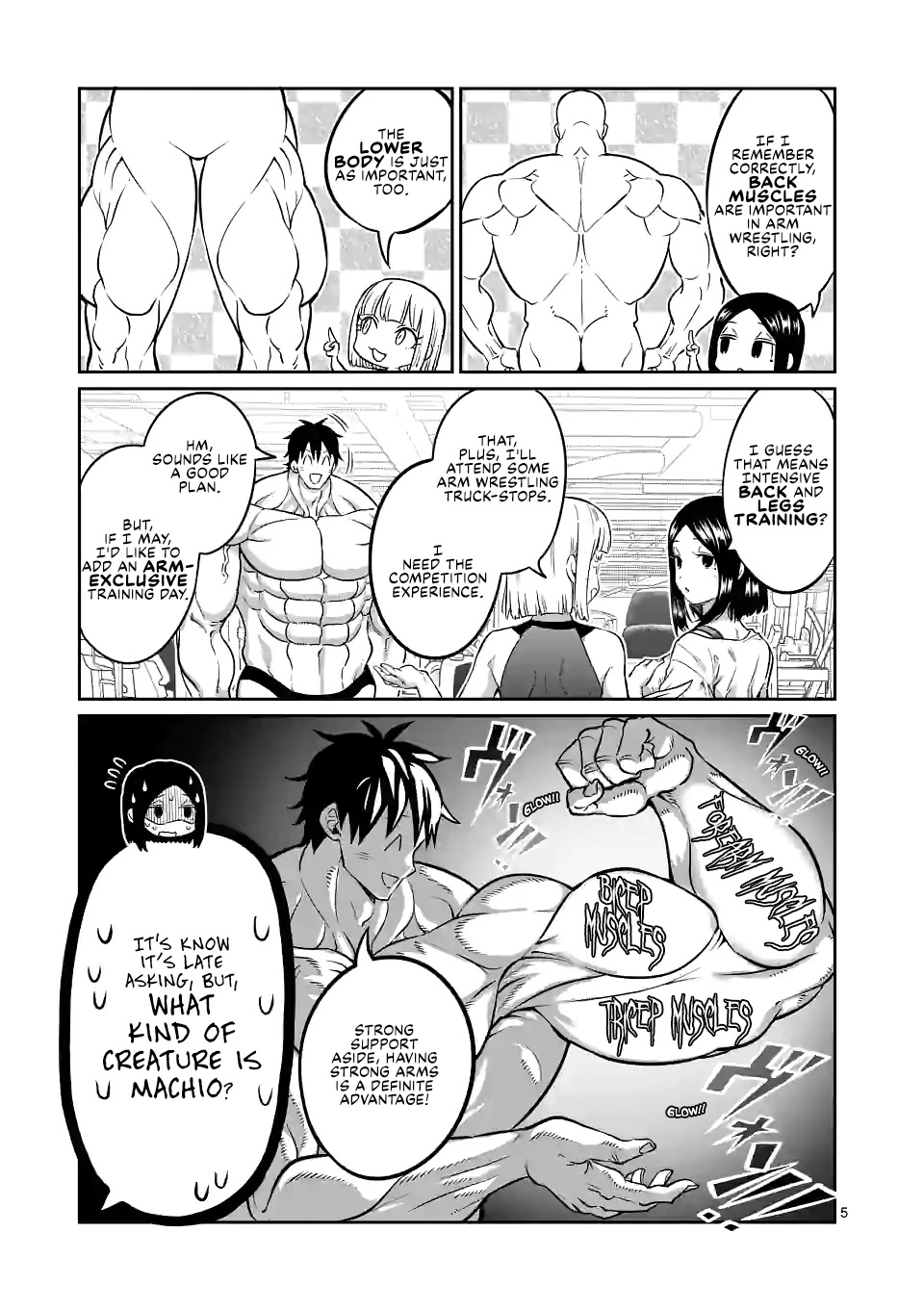 Danberu nan kiro moteru? Chapter 166 page 6 - Chapter 166: Preacher Curls