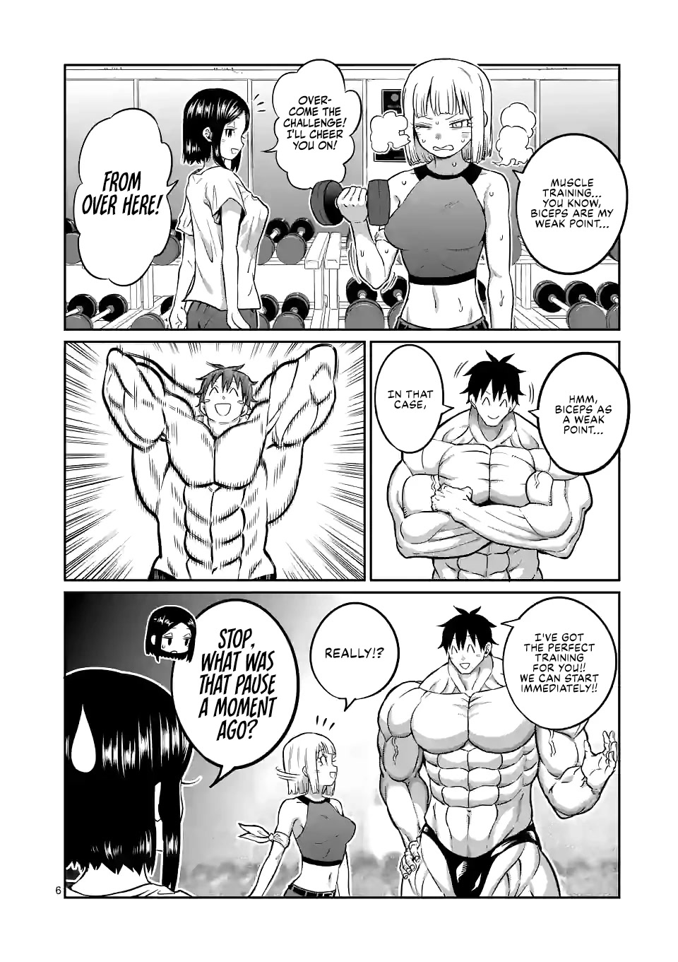 Danberu nan kiro moteru? Chapter 166 page 7 - Chapter 166: Preacher Curls