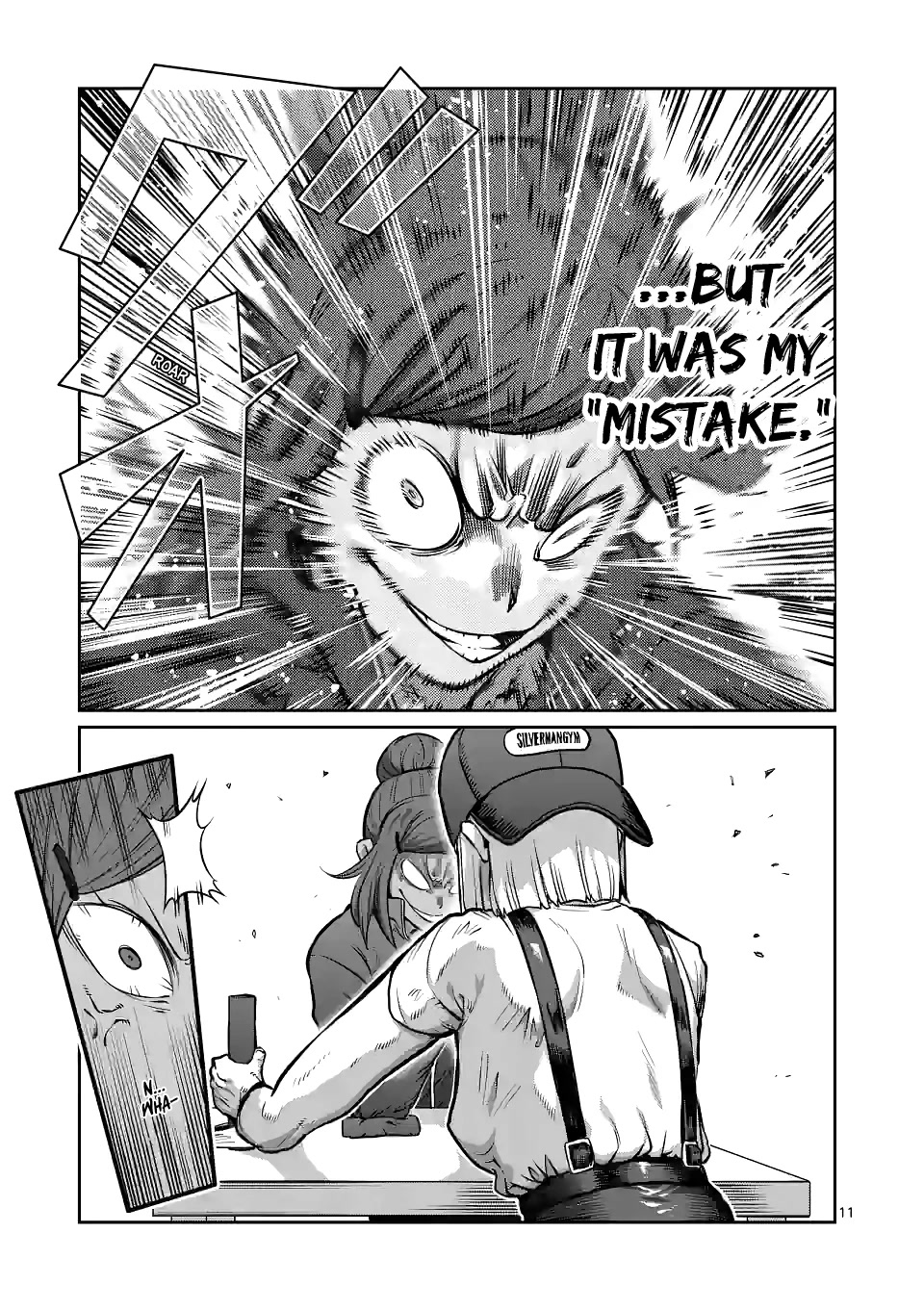 Danberu nan kiro moteru? Chapter 167 page 12 - Chapter 167: Parallel Grip Chinning