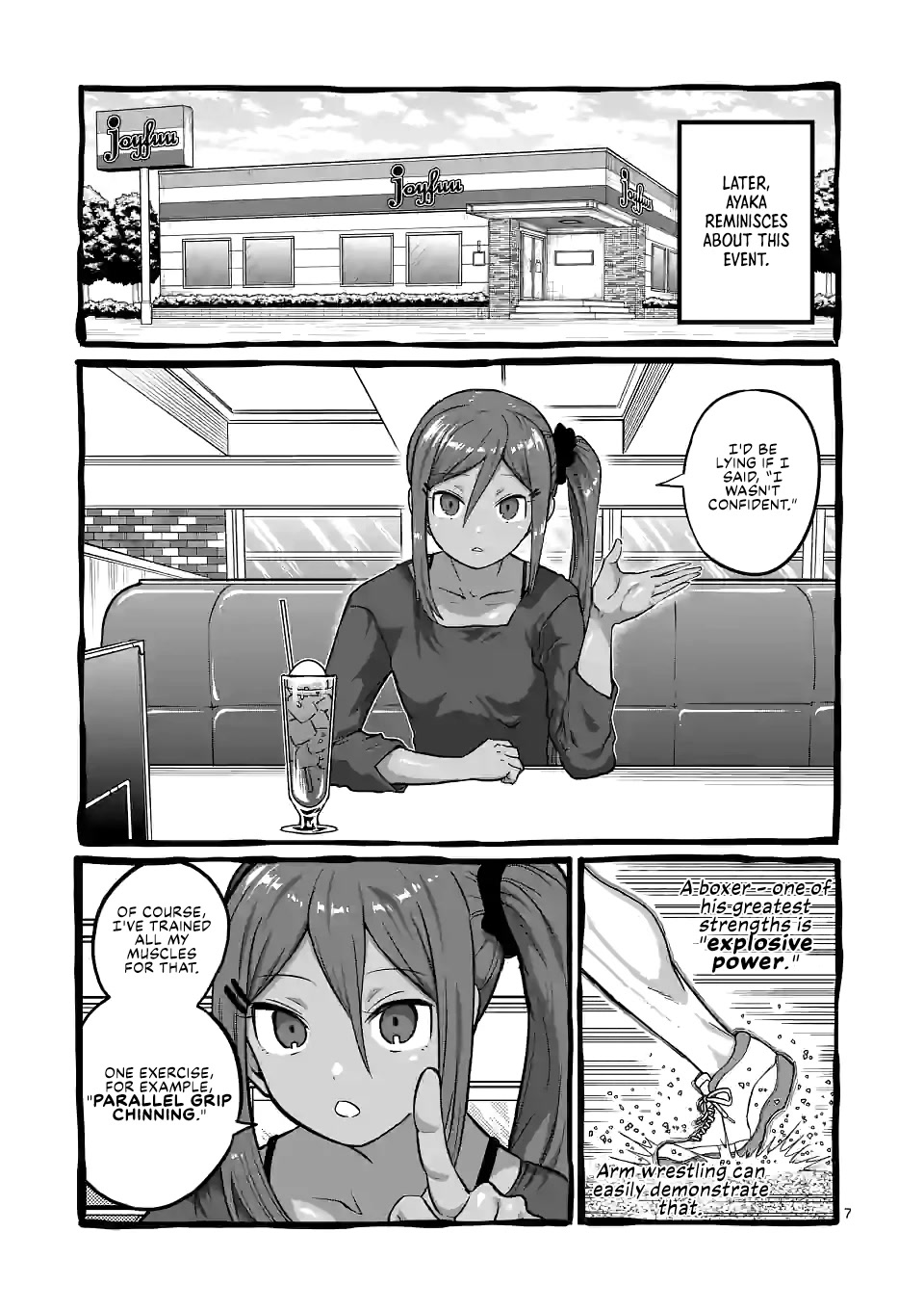 Danberu nan kiro moteru? Chapter 167 page 8 - Chapter 167: Parallel Grip Chinning