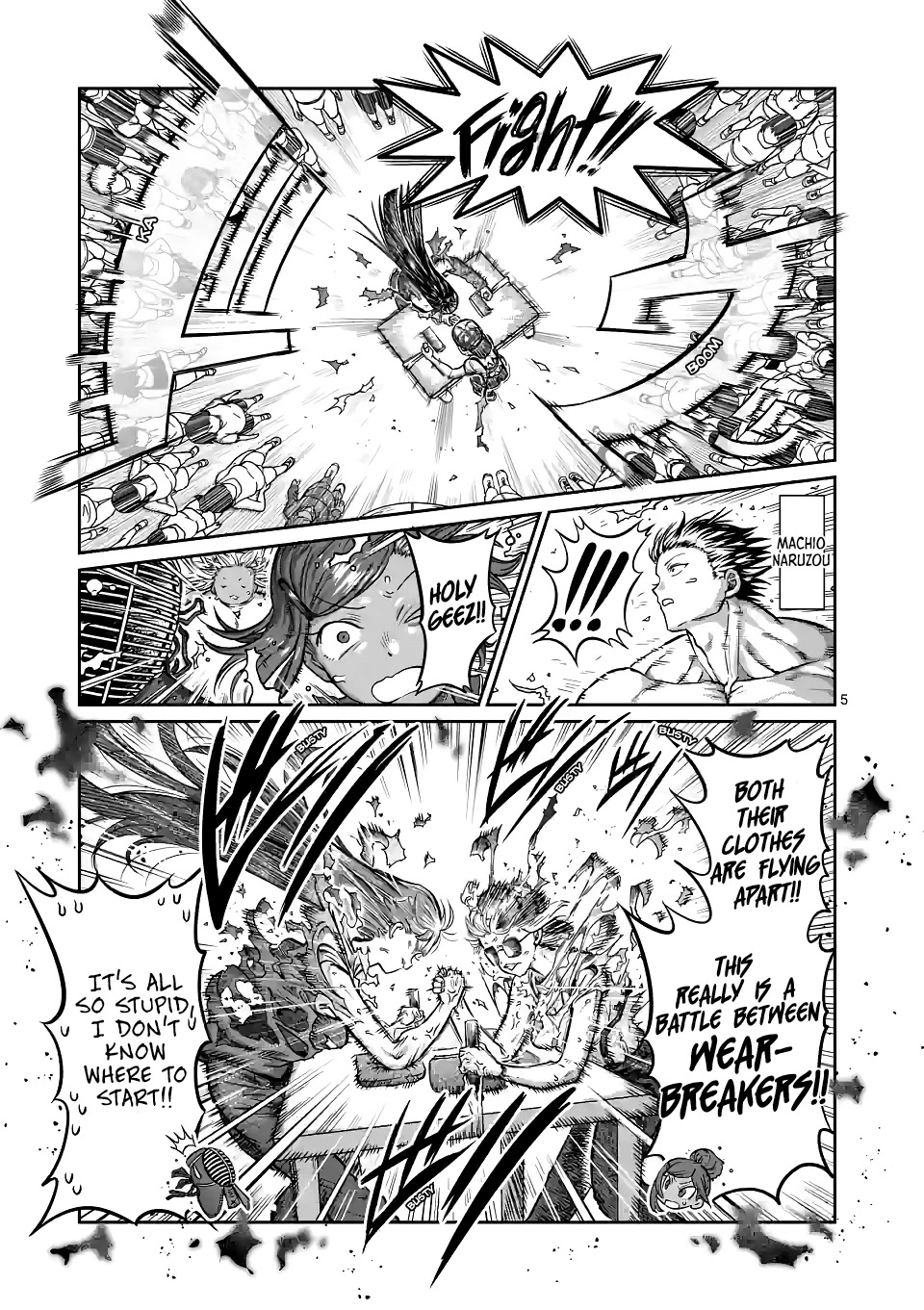 Danberu nan kiro moteru? Chapter 168 page 6 - Chapter 168: Shoulder Rolls