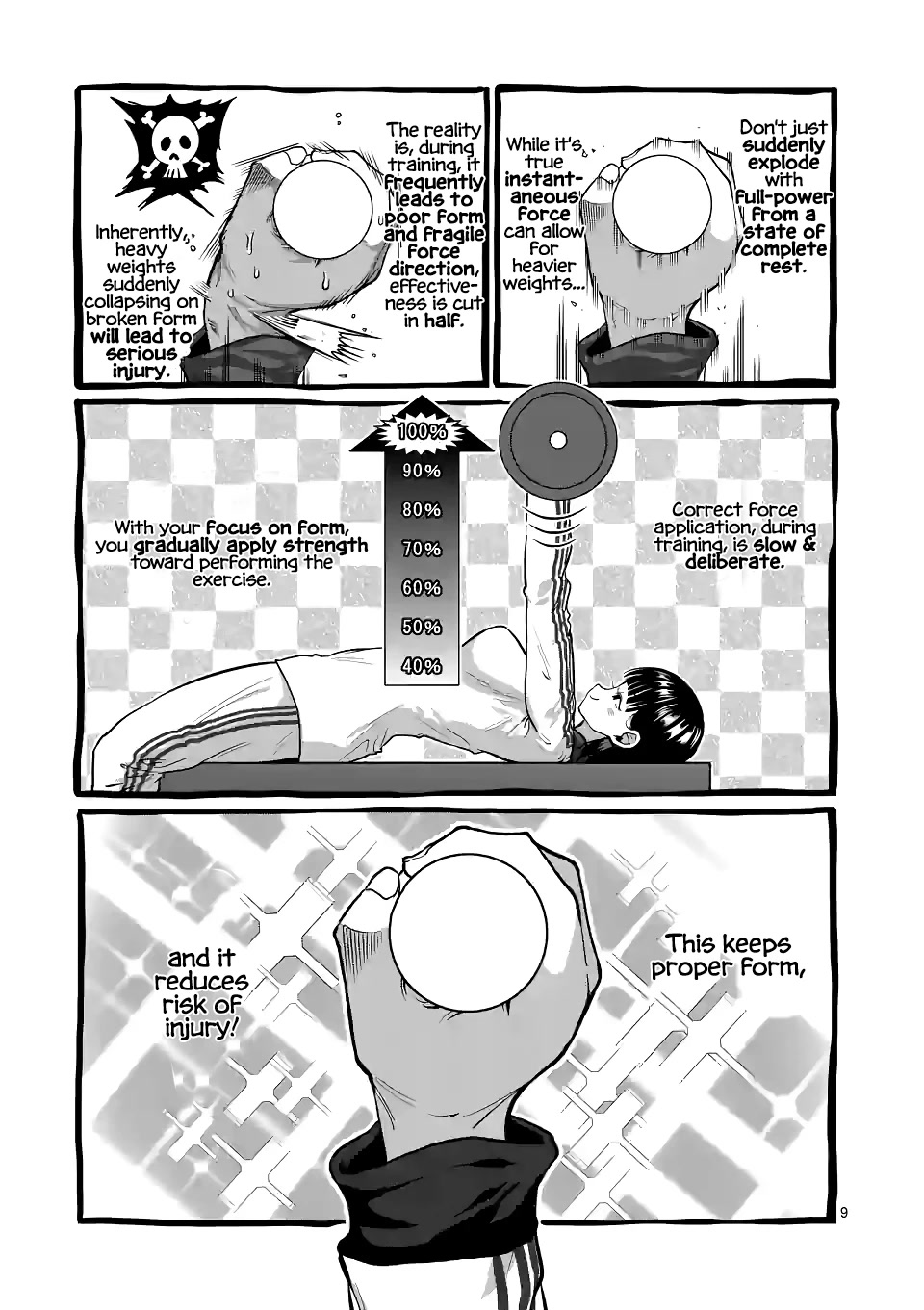 Danberu nan kiro moteru? Chapter 169 page 10 - Chapter 169: Force Application