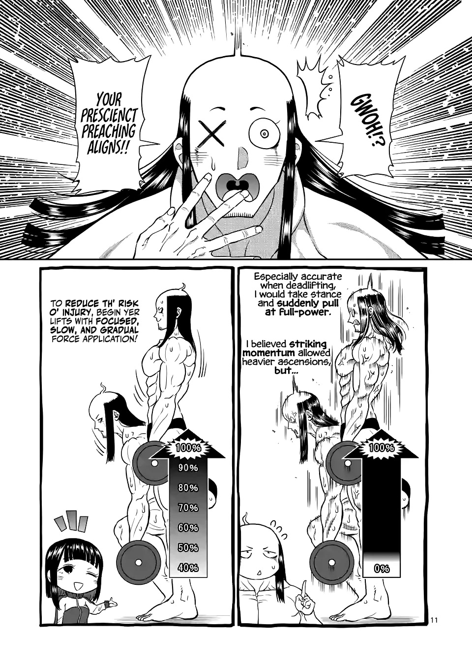 Danberu nan kiro moteru? Chapter 169 page 12 - Chapter 169: Force Application