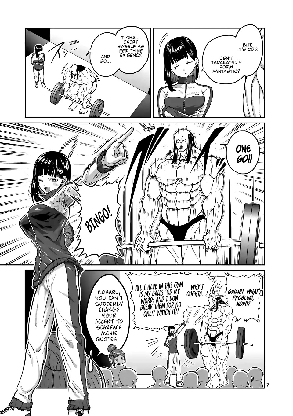 Danberu nan kiro moteru? Chapter 169 page 8 - Chapter 169: Force Application