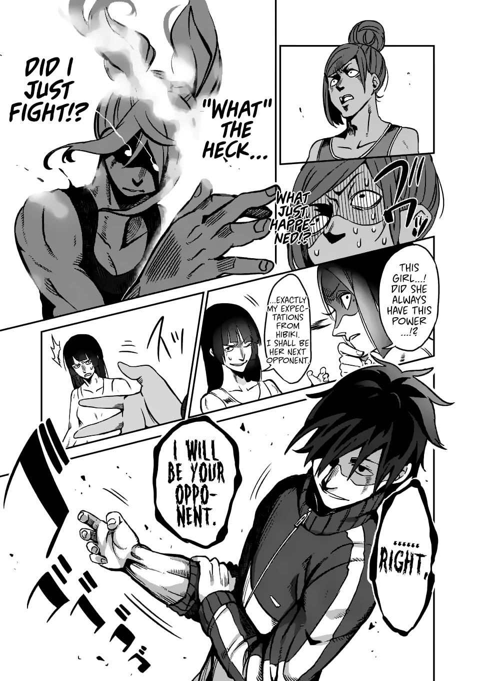 Danberu nan kiro moteru? Chapter 17 page 13 - Chapter 17: Arm Wrestling Part 1