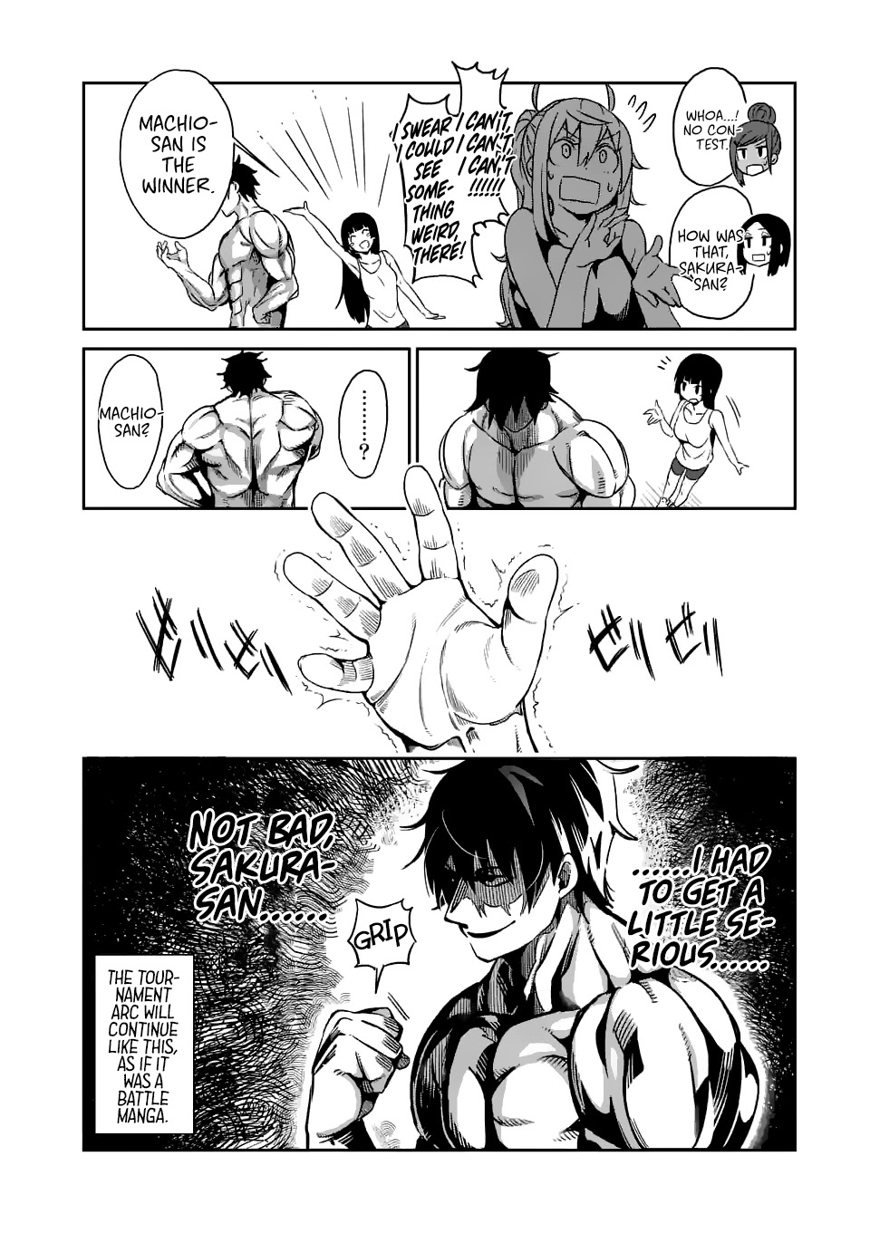 Danberu nan kiro moteru? Chapter 17 page 18 - Chapter 17: Arm Wrestling Part 1