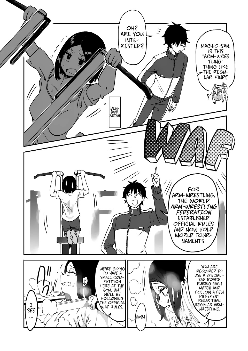 Danberu nan kiro moteru? Chapter 17 page 6 - Chapter 17: Arm Wrestling Part 1