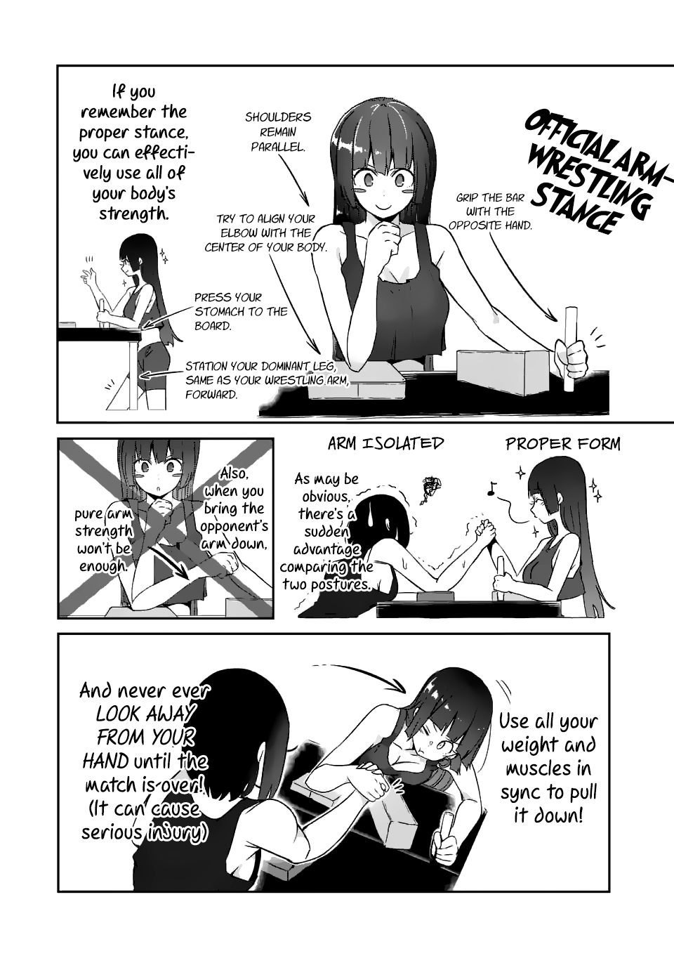 Danberu nan kiro moteru? Chapter 17 page 9 - Chapter 17: Arm Wrestling Part 1