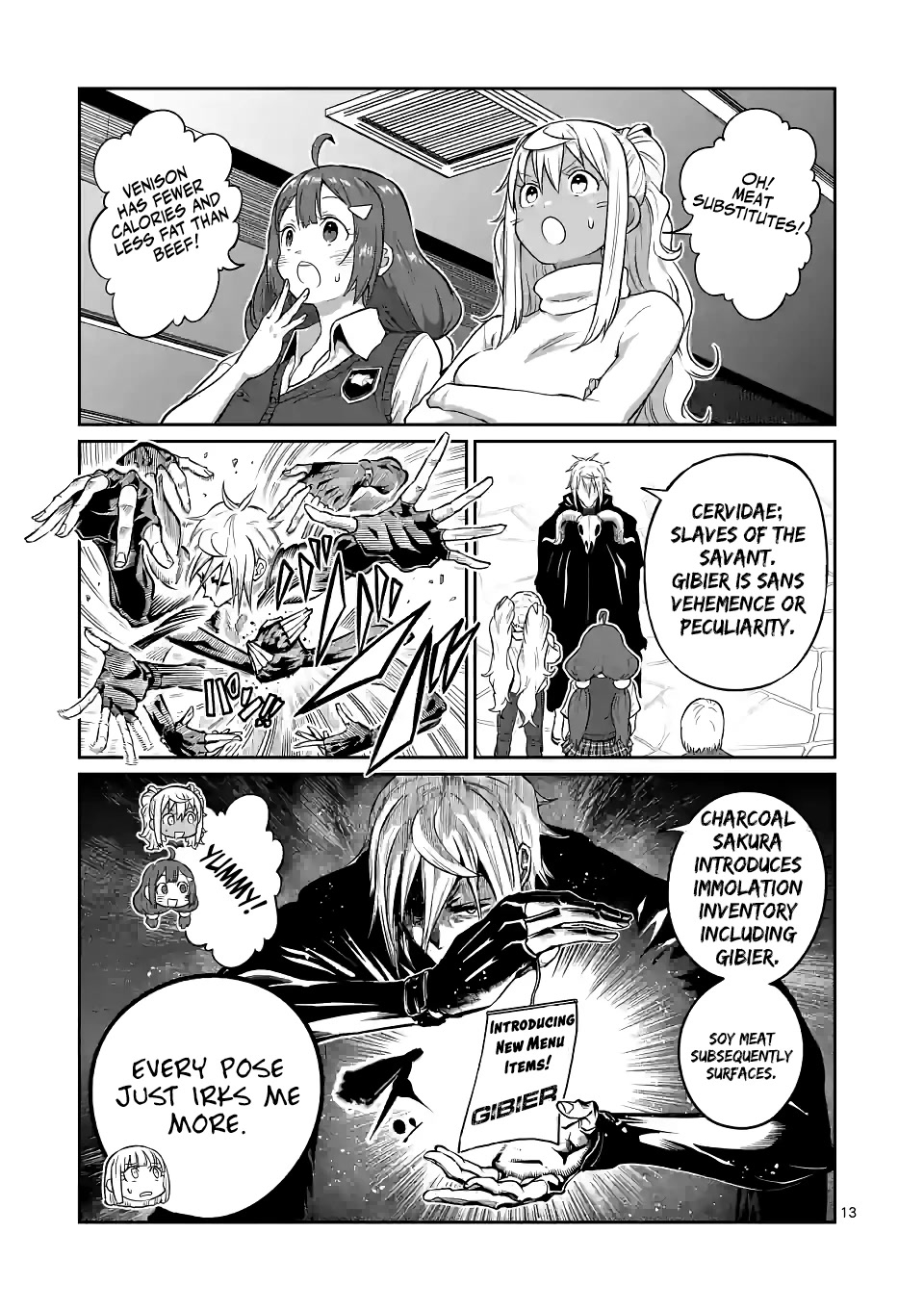 Danberu nan kiro moteru? Chapter 171 page 14 - Chapter 171: Meat Substitute