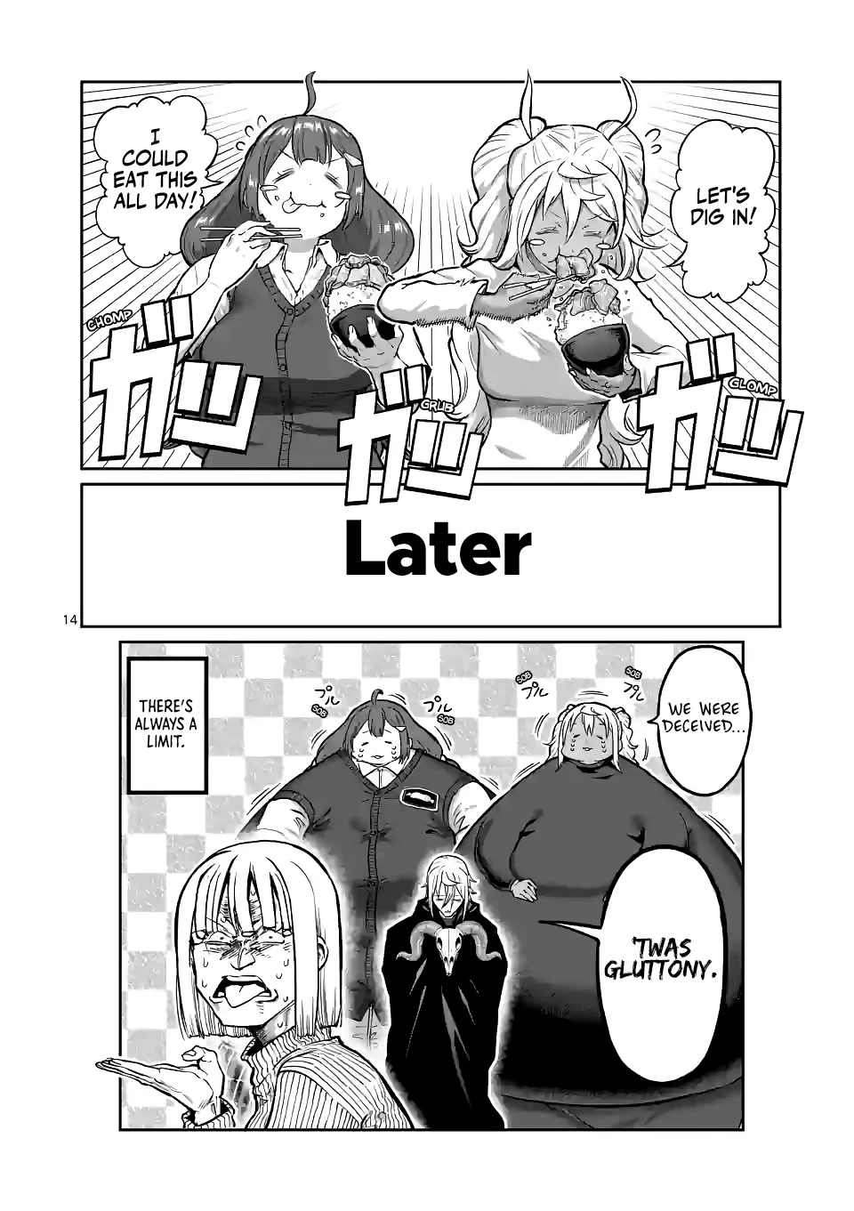 Danberu nan kiro moteru? Chapter 171 page 15 - Chapter 171: Meat Substitute