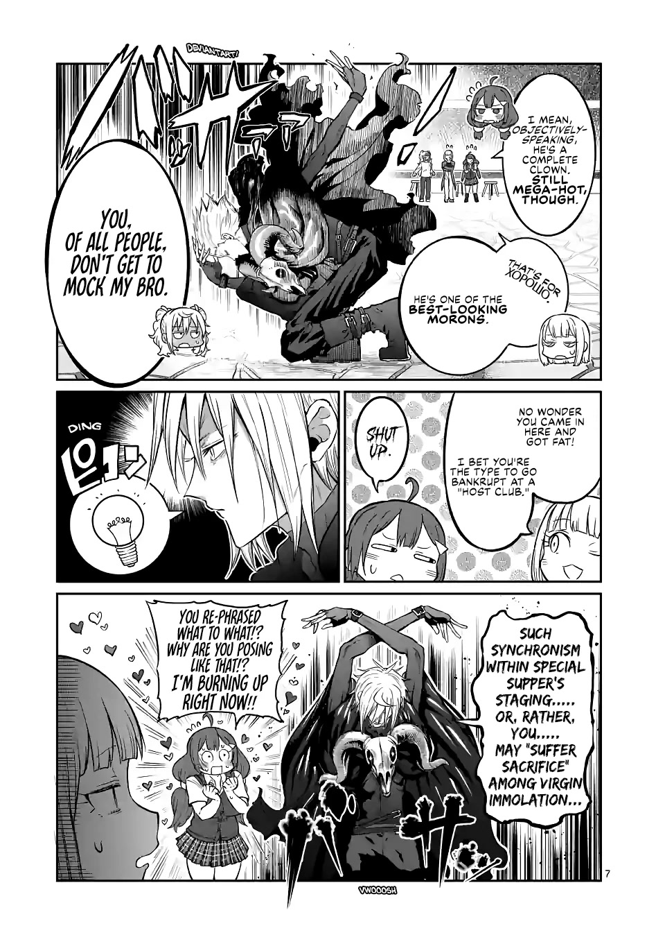Danberu nan kiro moteru? Chapter 171 page 8 - Chapter 171: Meat Substitute