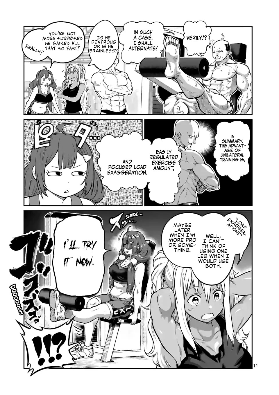 Danberu nan kiro moteru? Chapter 172 page 12 - Chapter 172: Unilateral Training
