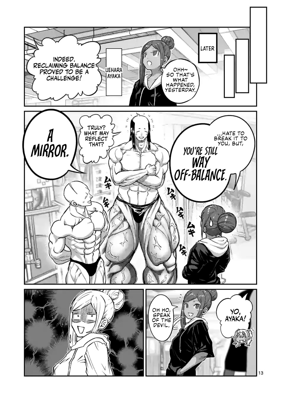 Danberu nan kiro moteru? Chapter 172 page 14 - Chapter 172: Unilateral Training