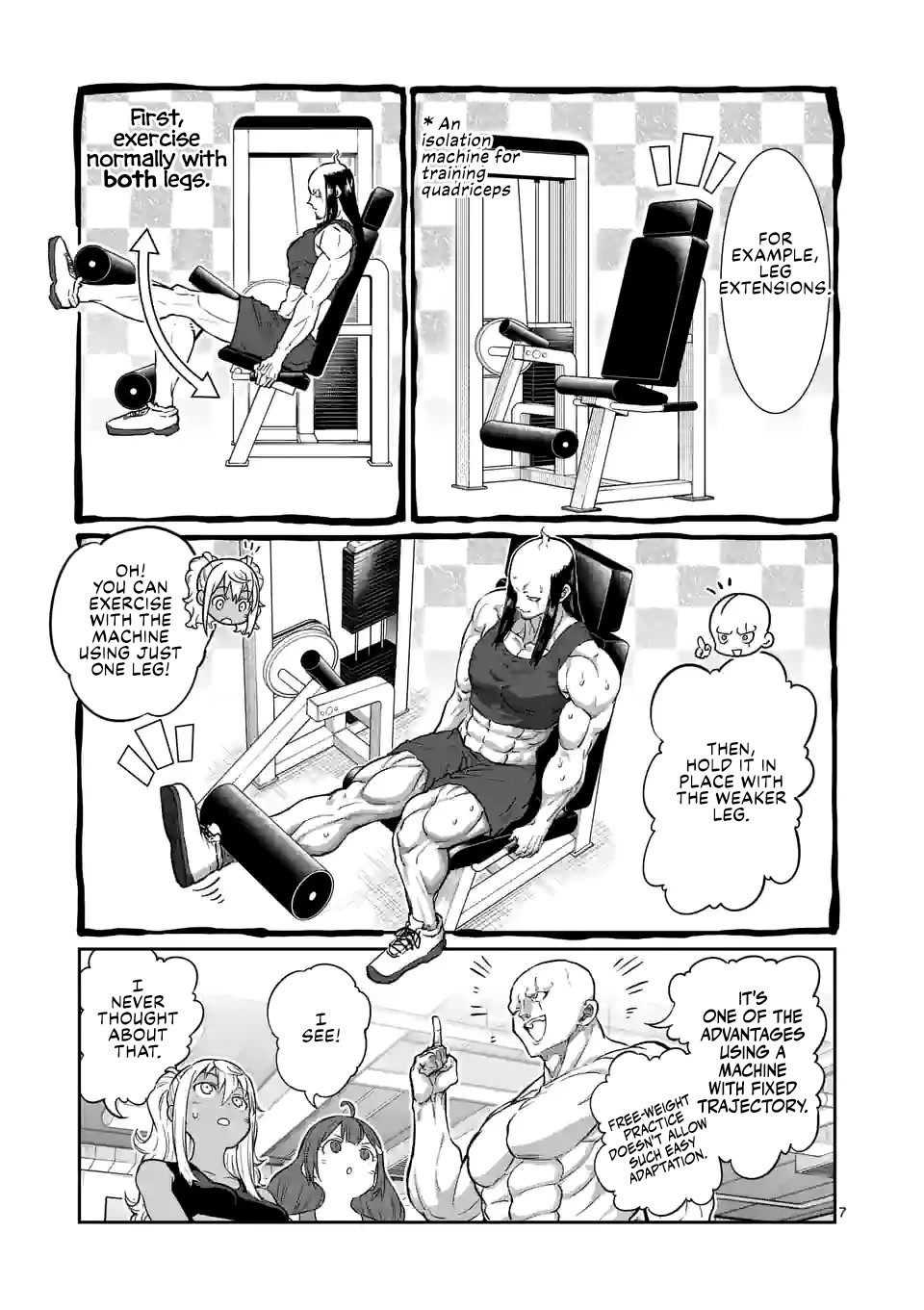 Danberu nan kiro moteru? Chapter 172 page 8 - Chapter 172: Unilateral Training