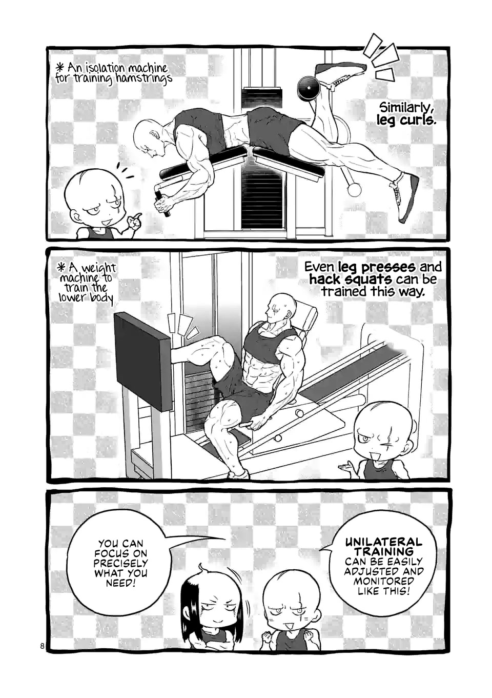 Danberu nan kiro moteru? Chapter 172 page 9 - Chapter 172: Unilateral Training