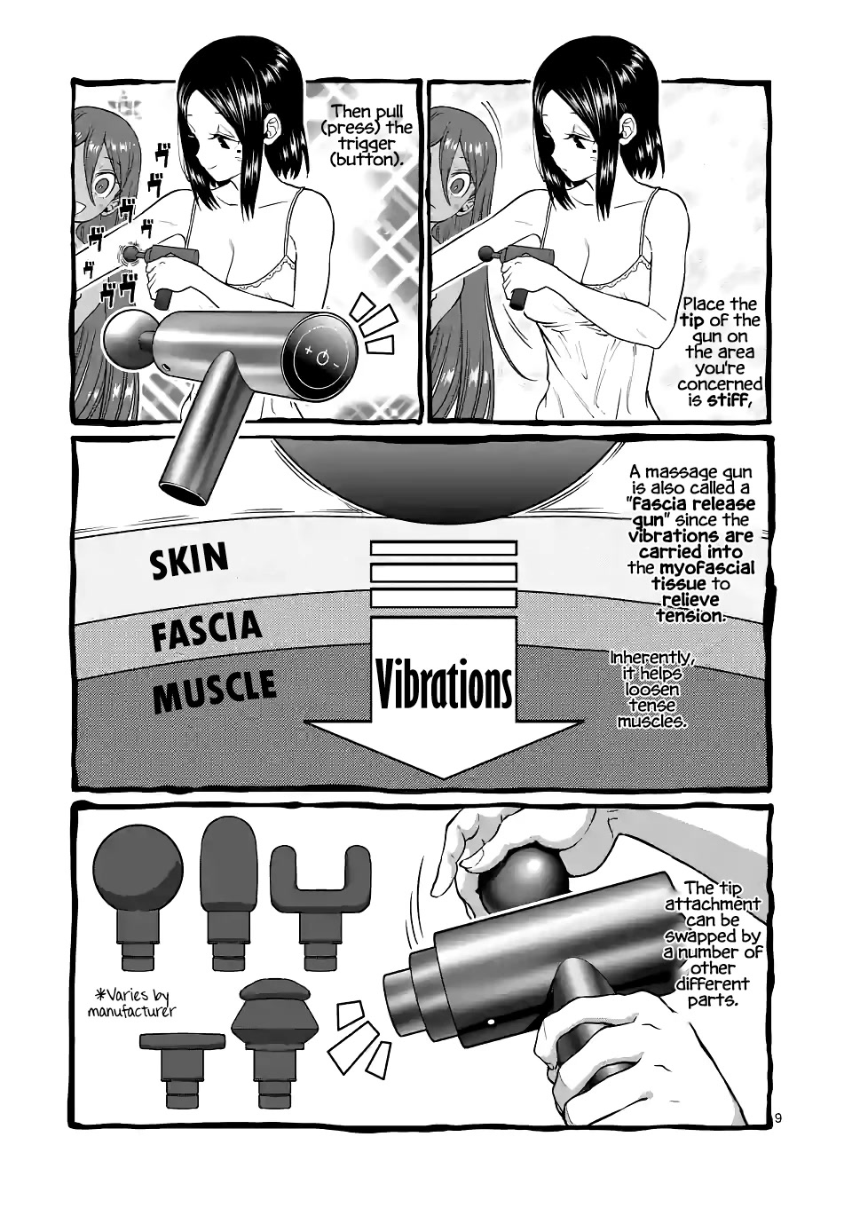 Danberu nan kiro moteru? Chapter 173 page 10 - Chapter 173: Massage Gun