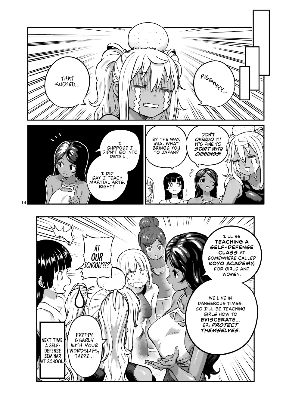 Danberu nan kiro moteru? Chapter 175 page 15 - Chapter 175: Muscle Up