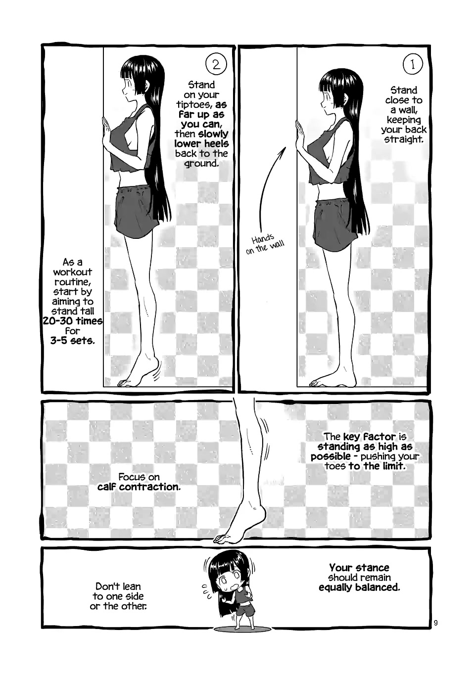 Danberu nan kiro moteru? Chapter 177 page 10 - Chapter 177: Calf Raise