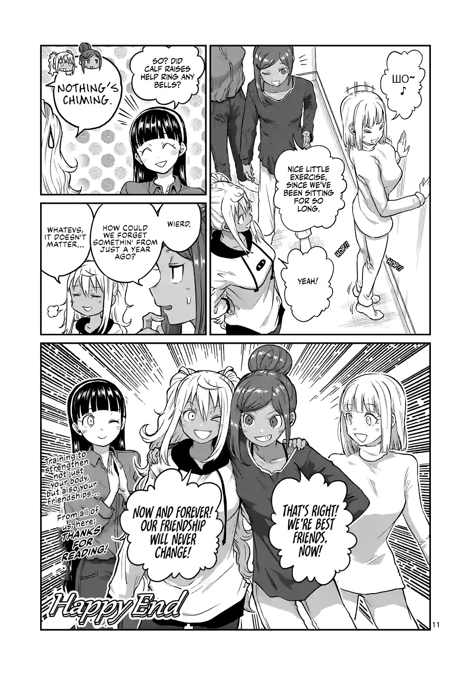 Danberu nan kiro moteru? Chapter 177 page 12 - Chapter 177: Calf Raise
