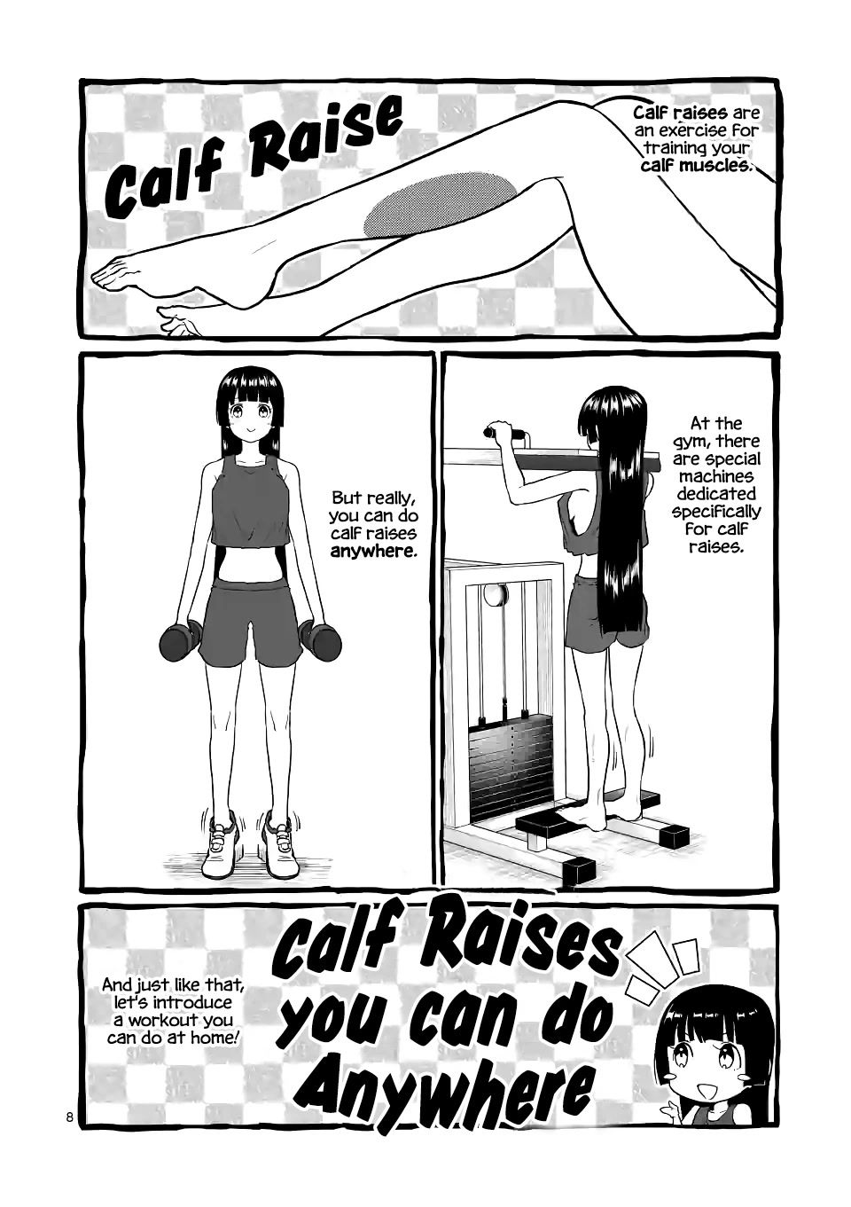 Danberu nan kiro moteru? Chapter 177 page 9 - Chapter 177: Calf Raise