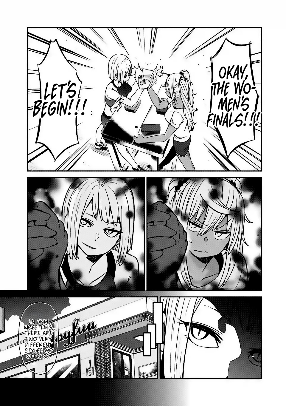 Danberu nan kiro moteru? Chapter 18 page 10 - Chapter 18: Arm Wrestling Part 2