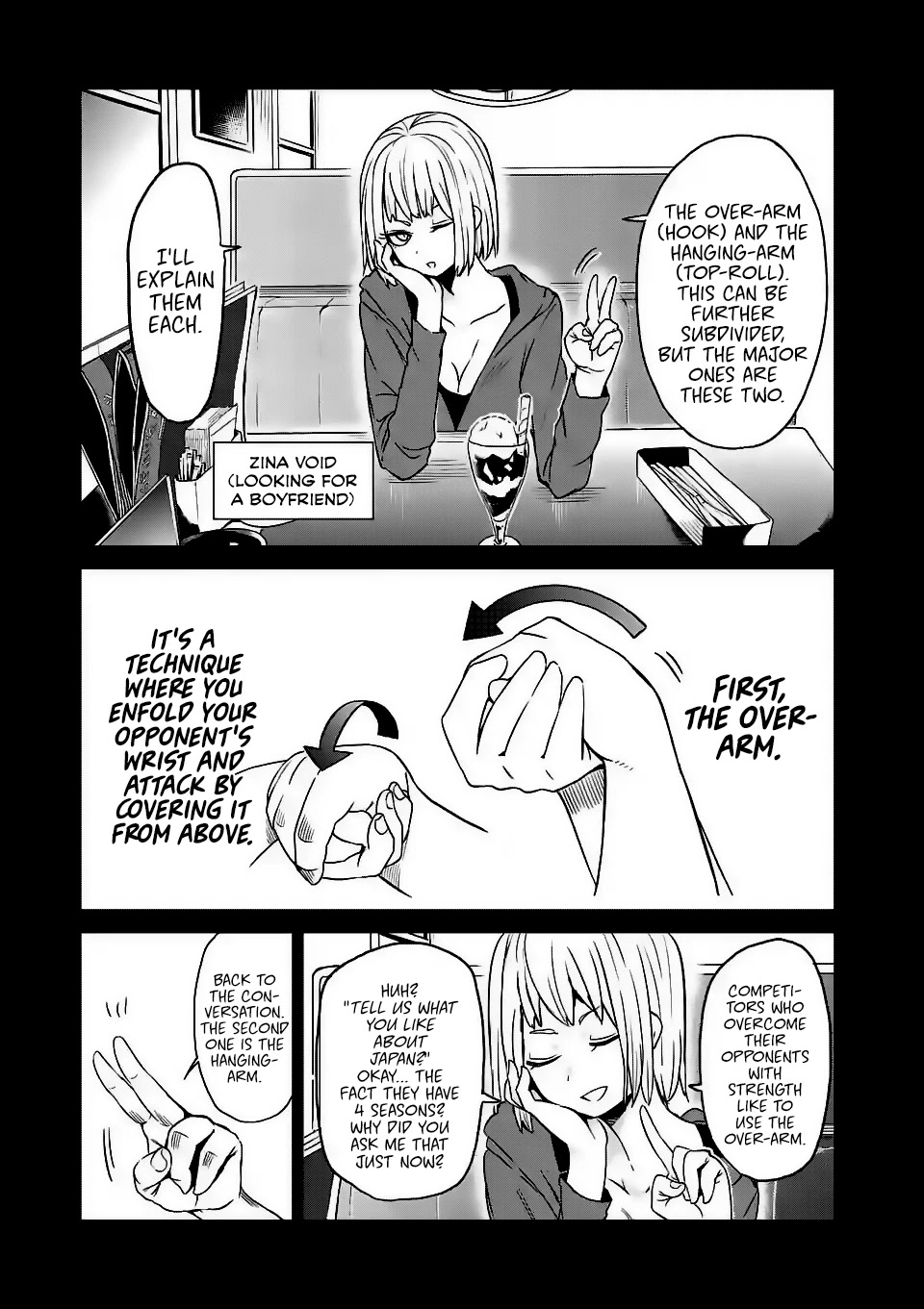 Danberu nan kiro moteru? Chapter 18 page 11 - Chapter 18: Arm Wrestling Part 2