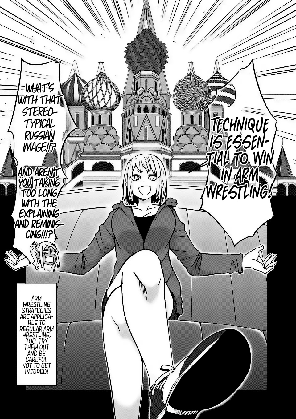 Danberu nan kiro moteru? Chapter 18 page 13 - Chapter 18: Arm Wrestling Part 2