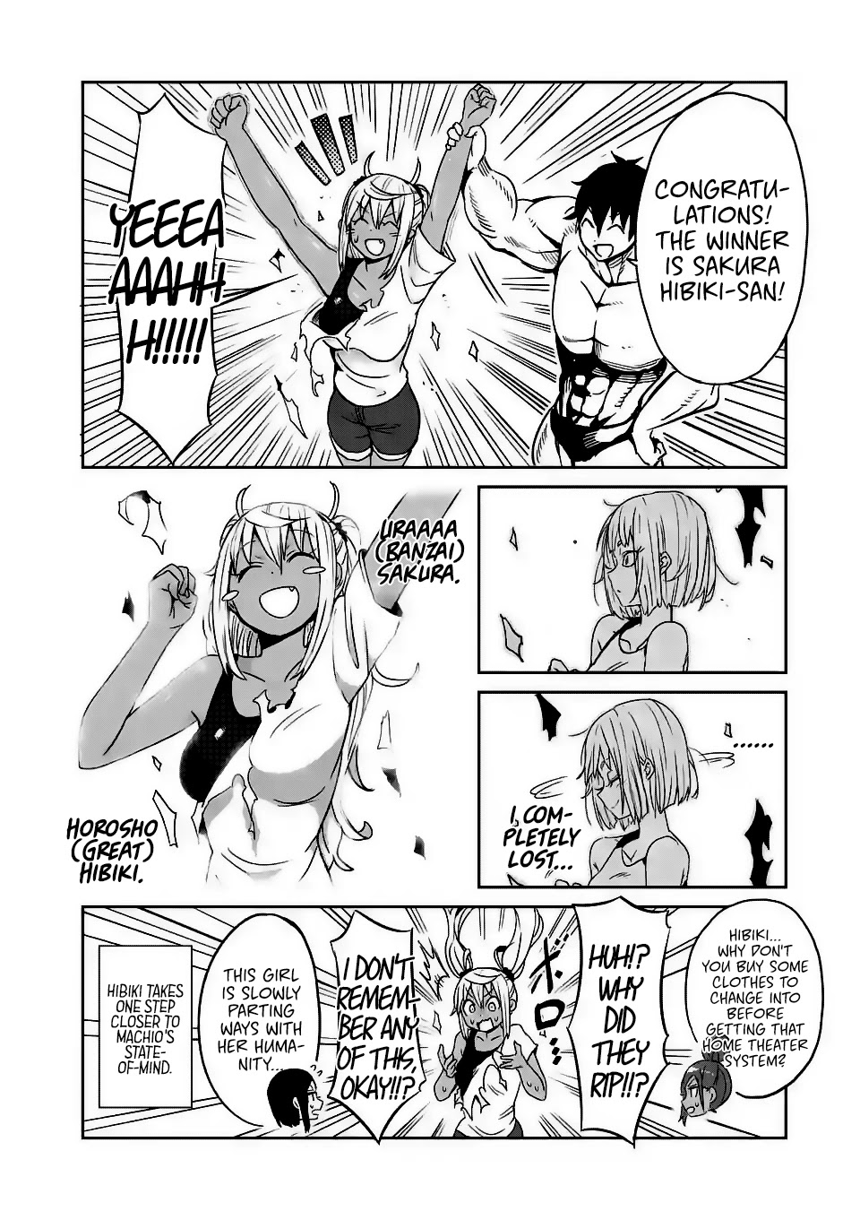 Danberu nan kiro moteru? Chapter 18 page 18 - Chapter 18: Arm Wrestling Part 2