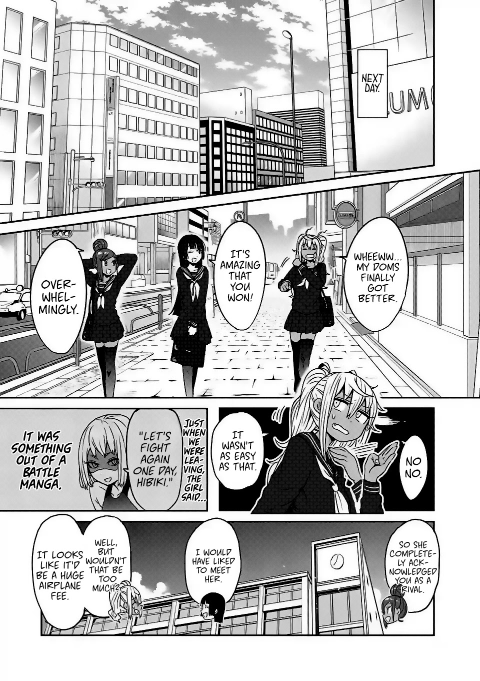 Danberu nan kiro moteru? Chapter 18 page 19 - Chapter 18: Arm Wrestling Part 2