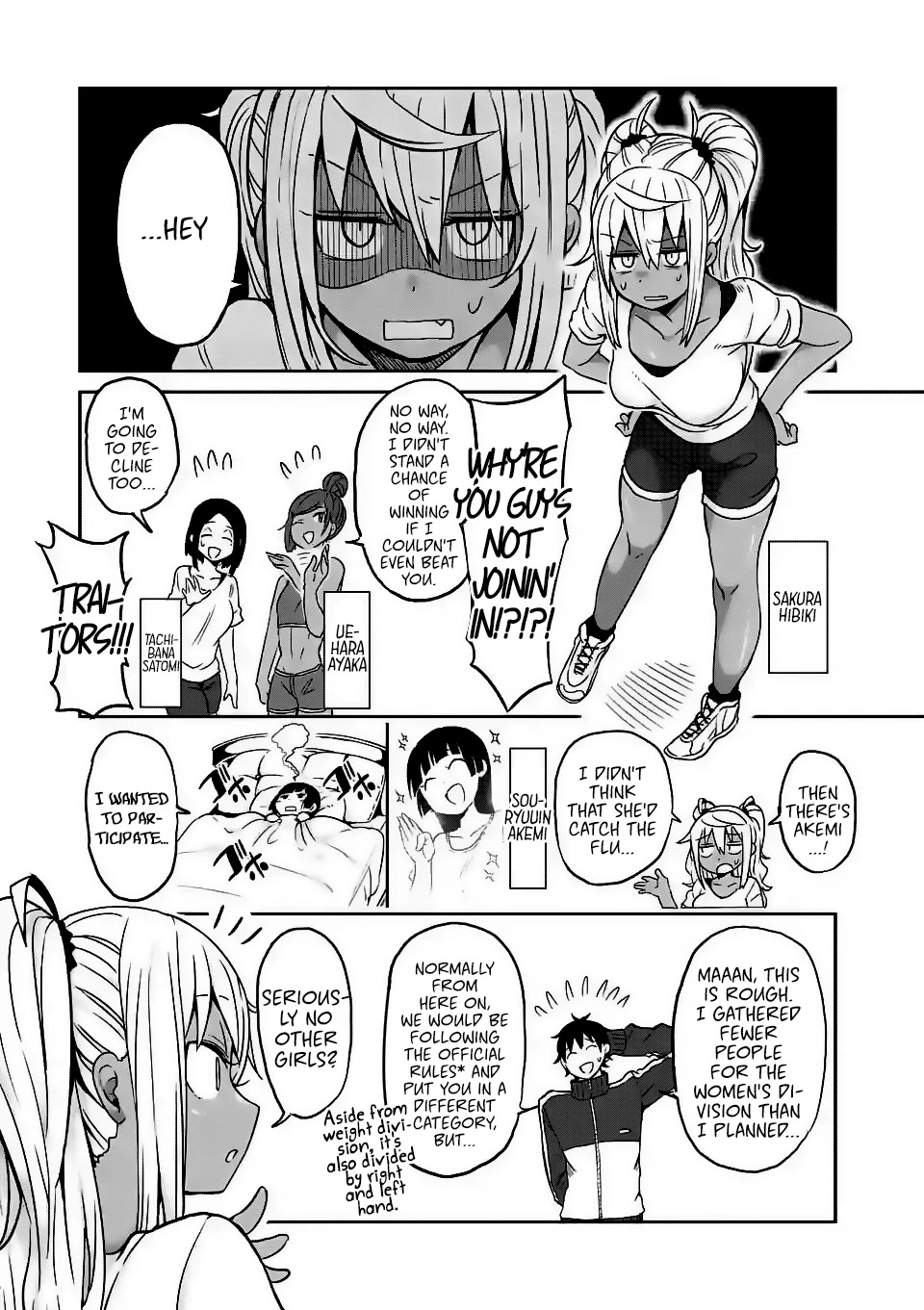 Danberu nan kiro moteru? Chapter 18 page 5 - Chapter 18: Arm Wrestling Part 2