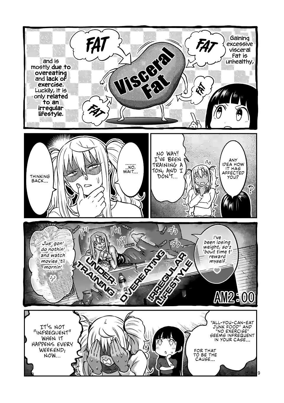 Danberu nan kiro moteru? Chapter 180 page 10 - Chapter 180: Visceral Fat