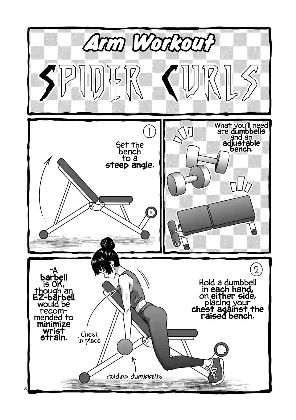 Danberu nan kiro moteru? Chapter 182 page 9 - Chapter 182: Spider Curls