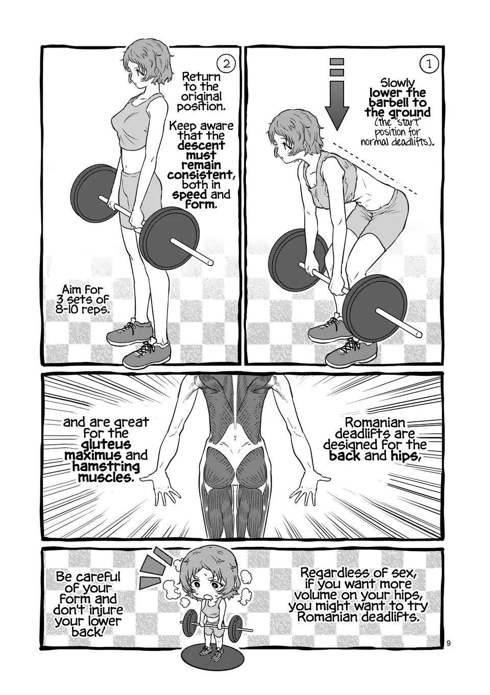 Danberu nan kiro moteru? Chapter 184 page 10 - Chapter 184: Romanian Deadlift