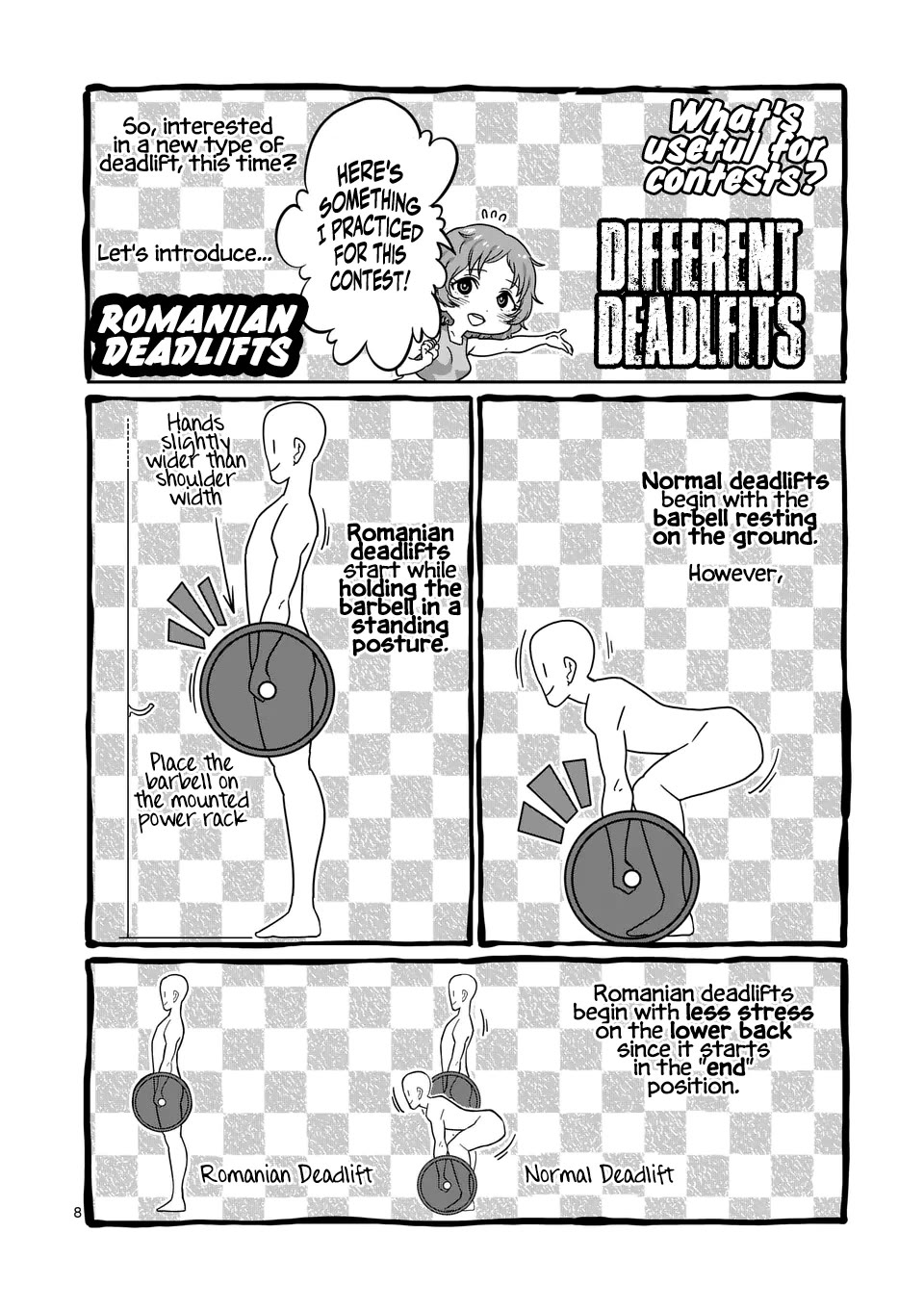 Danberu nan kiro moteru? Chapter 184 page 9 - Chapter 184: Romanian Deadlift