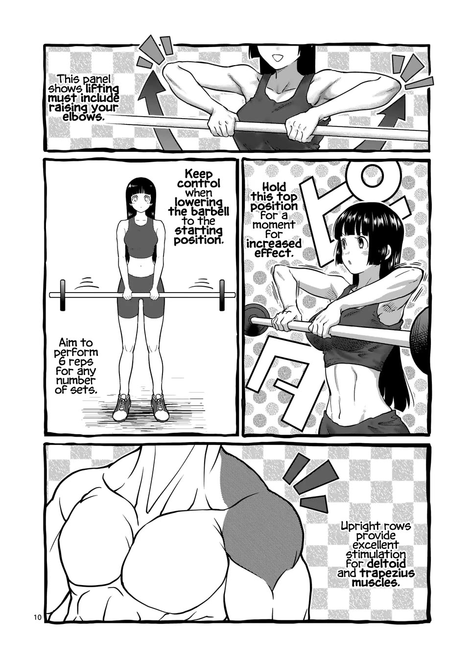 Danberu nan kiro moteru? Chapter 185 page 11 - Chapter 185: Upright Rows