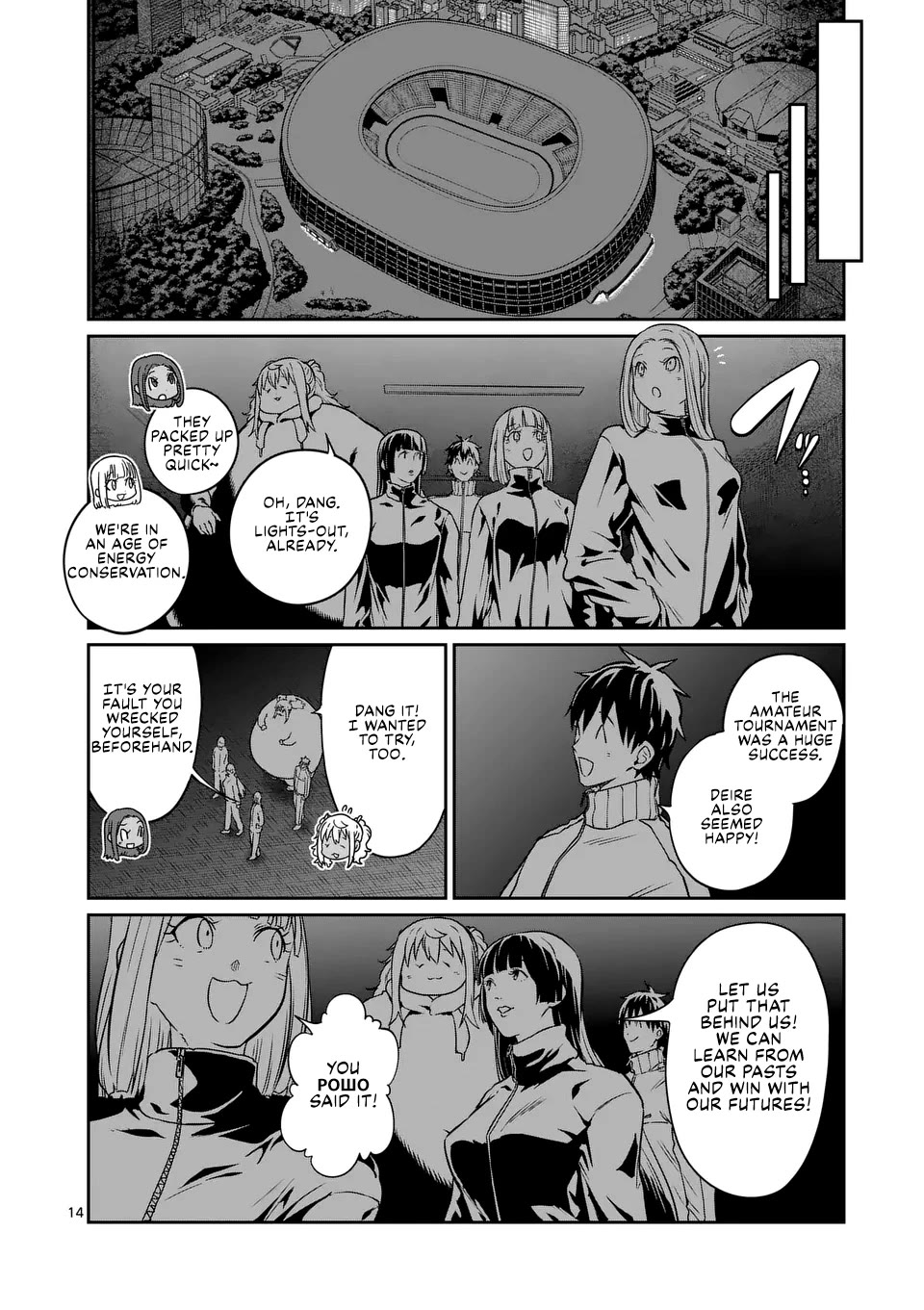 Danberu nan kiro moteru? Chapter 185 page 15 - Chapter 185: Upright Rows