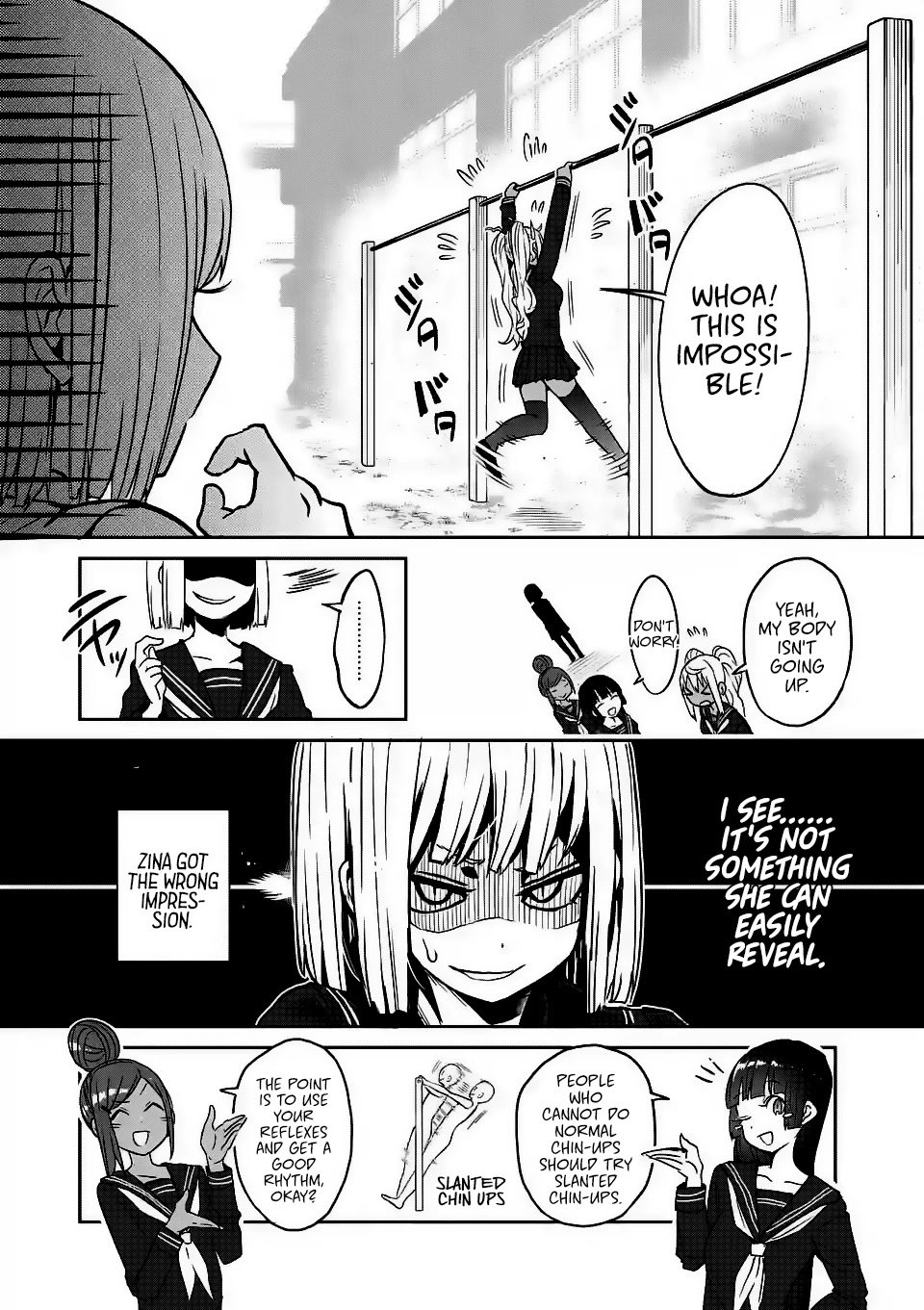 Danberu nan kiro moteru? Chapter 19 page 13 - Chapter 19: Calisthenics