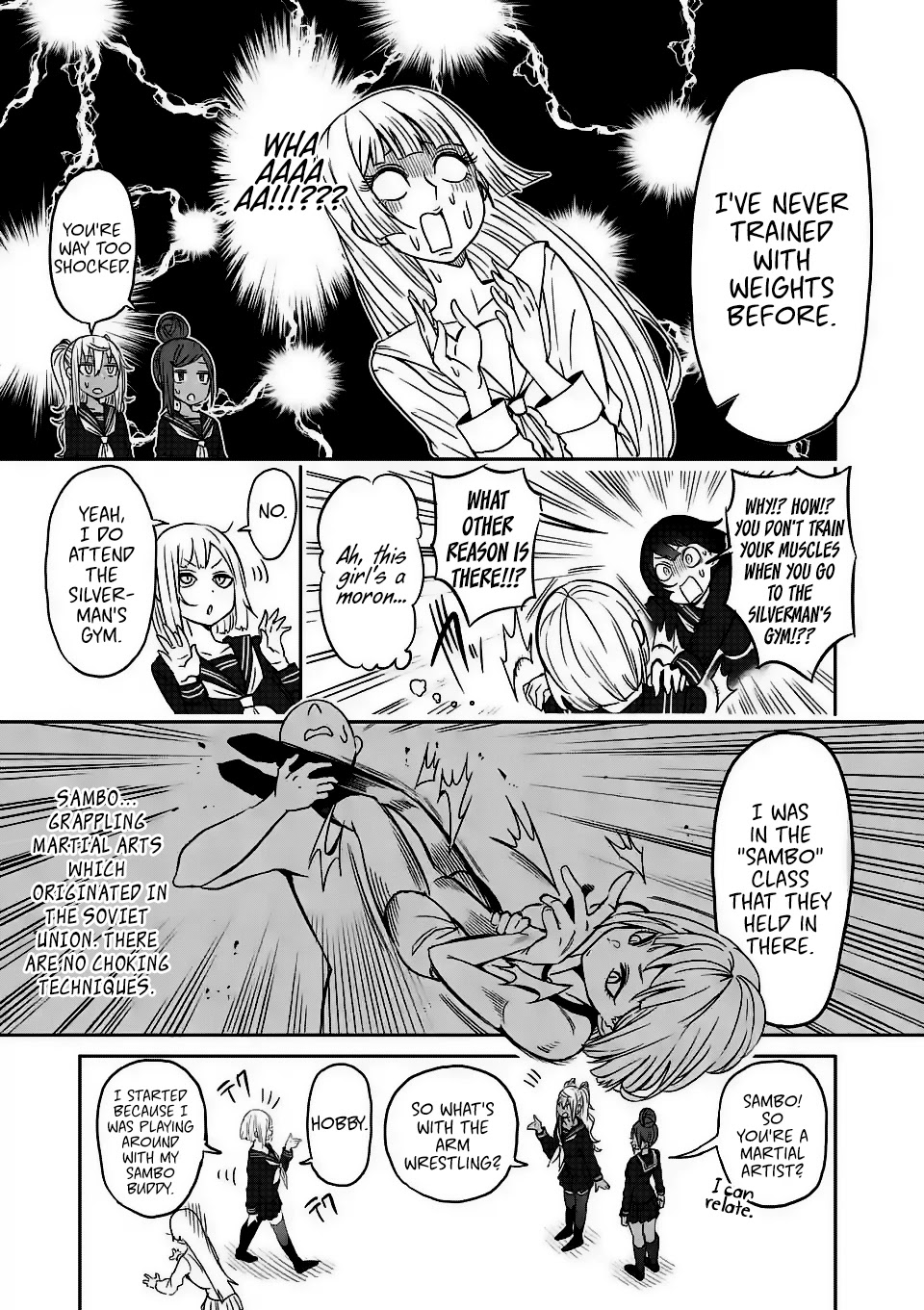 Danberu nan kiro moteru? Chapter 19 page 7 - Chapter 19: Calisthenics