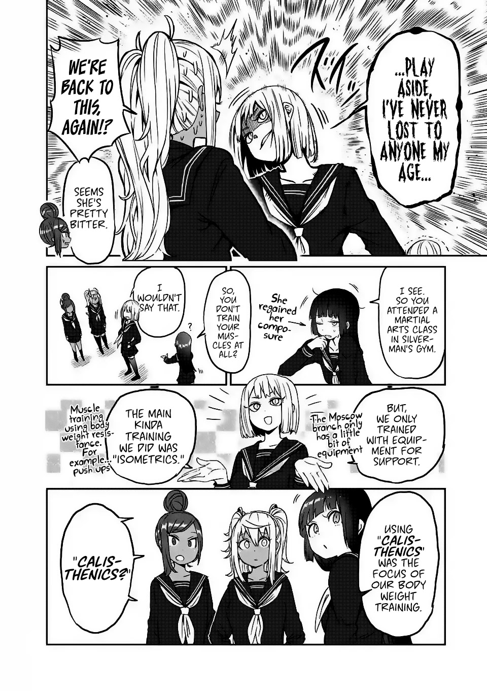 Danberu nan kiro moteru? Chapter 19 page 8 - Chapter 19: Calisthenics