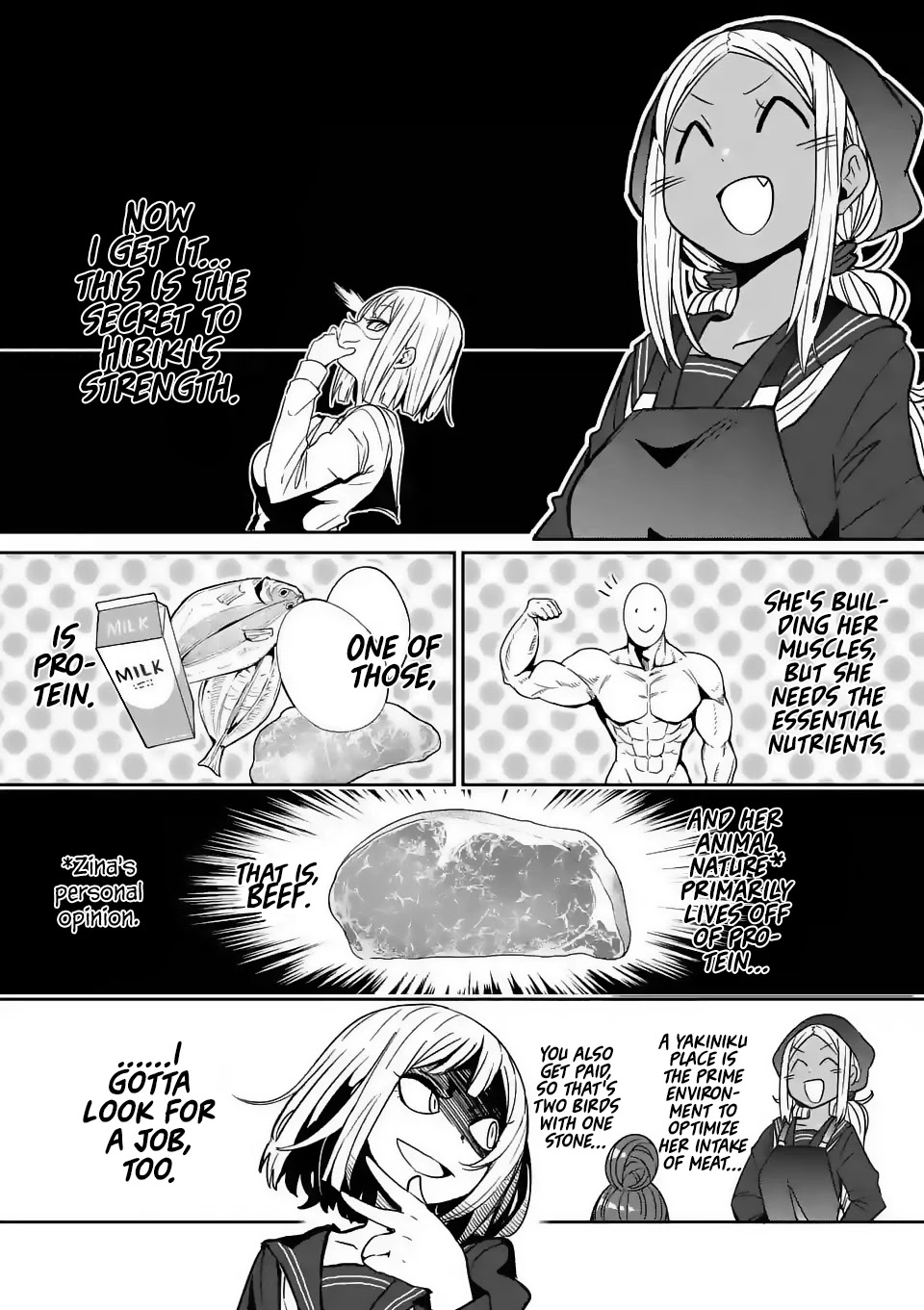 Danberu nan kiro moteru? Chapter 20 page 8 - Chapter 20: Beef