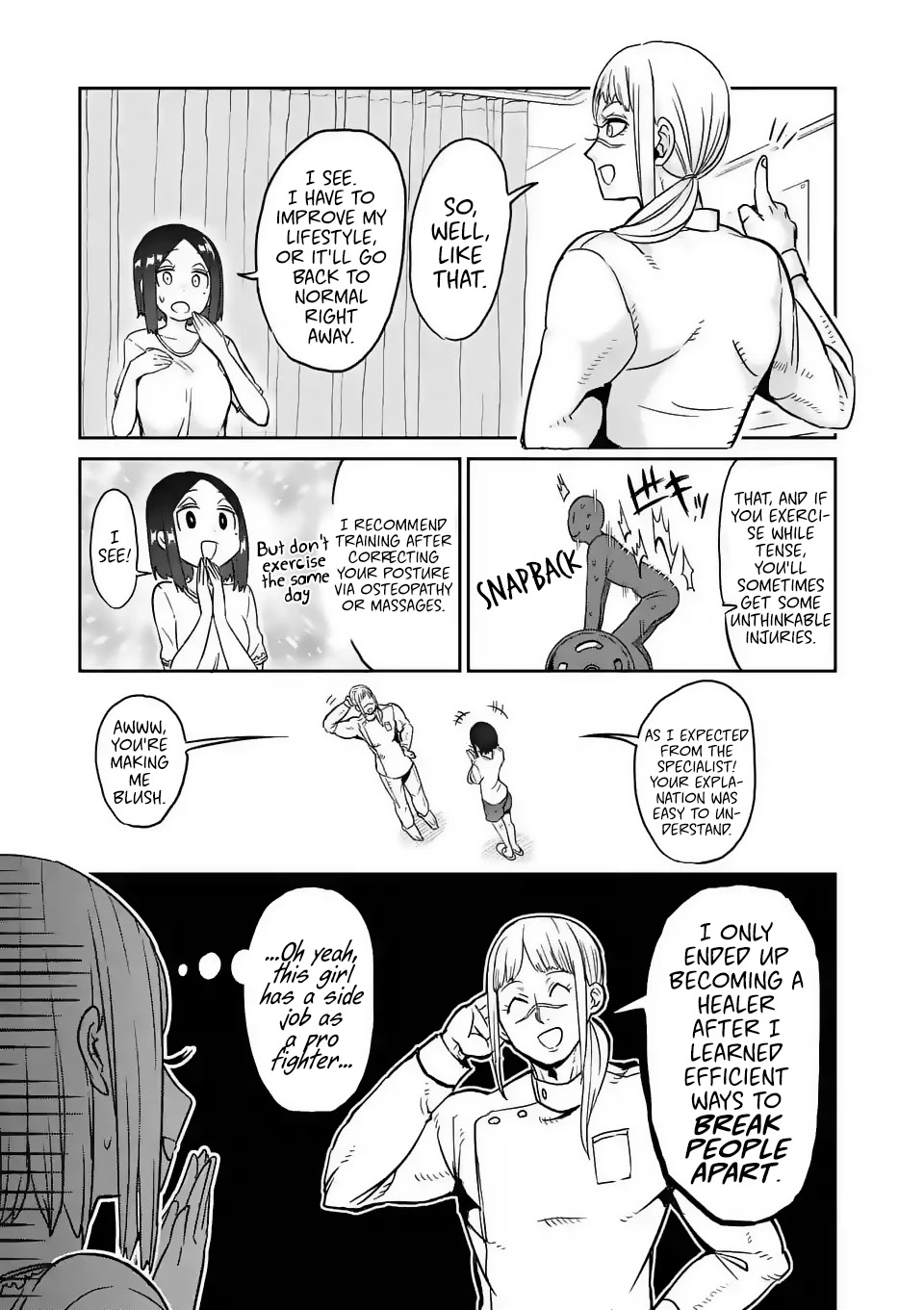 Danberu nan kiro moteru? Chapter 21 page 11 - Chapter 21: Massage