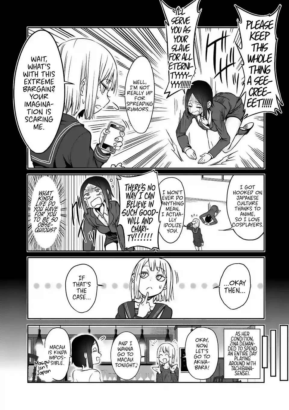 Danberu nan kiro moteru? Chapter 22 page 8 - Chapter 22: Idol Audition Part 1